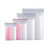 Bolsa de plástico transparente con cremallera