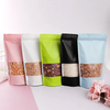 Bolsa con cremallera con material compuesto