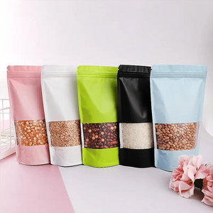 Bolsa con cremallera con material compuesto